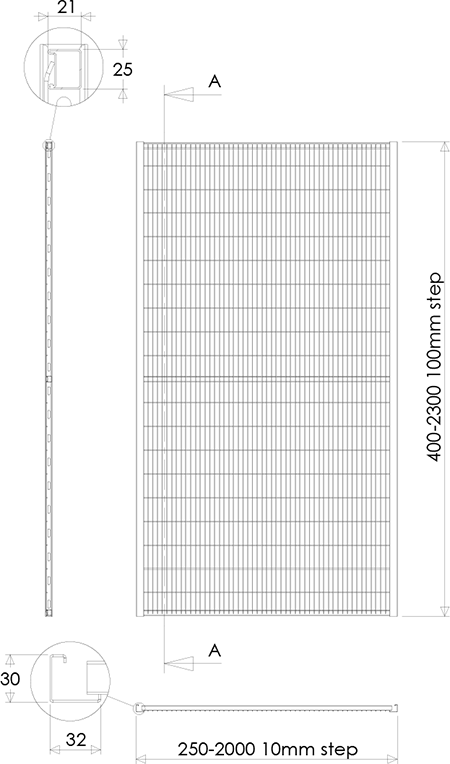 paneler-nätpanel garrantel