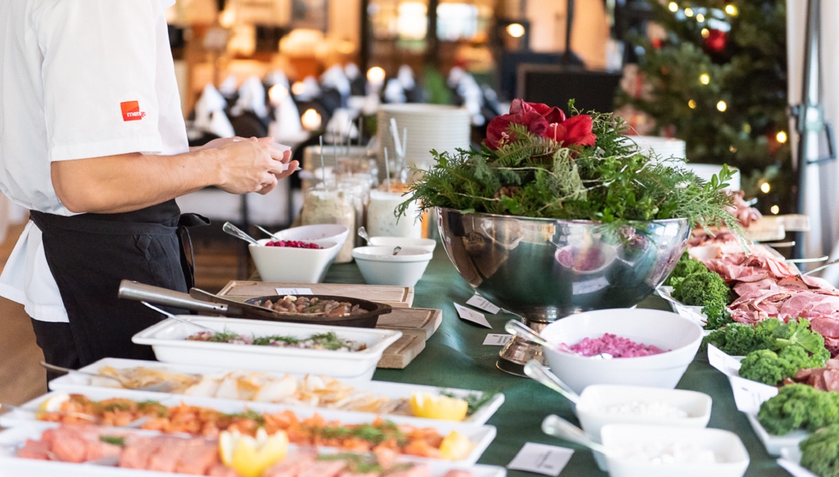 Buffet de Noêl chez Madame Brasserie & Café, Värnamo